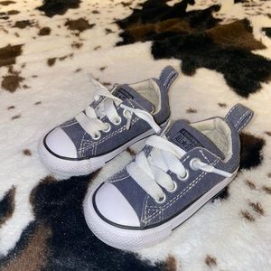 Denim blue converse!